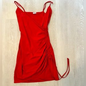 Garage Mini Dress - Women’s S - Red